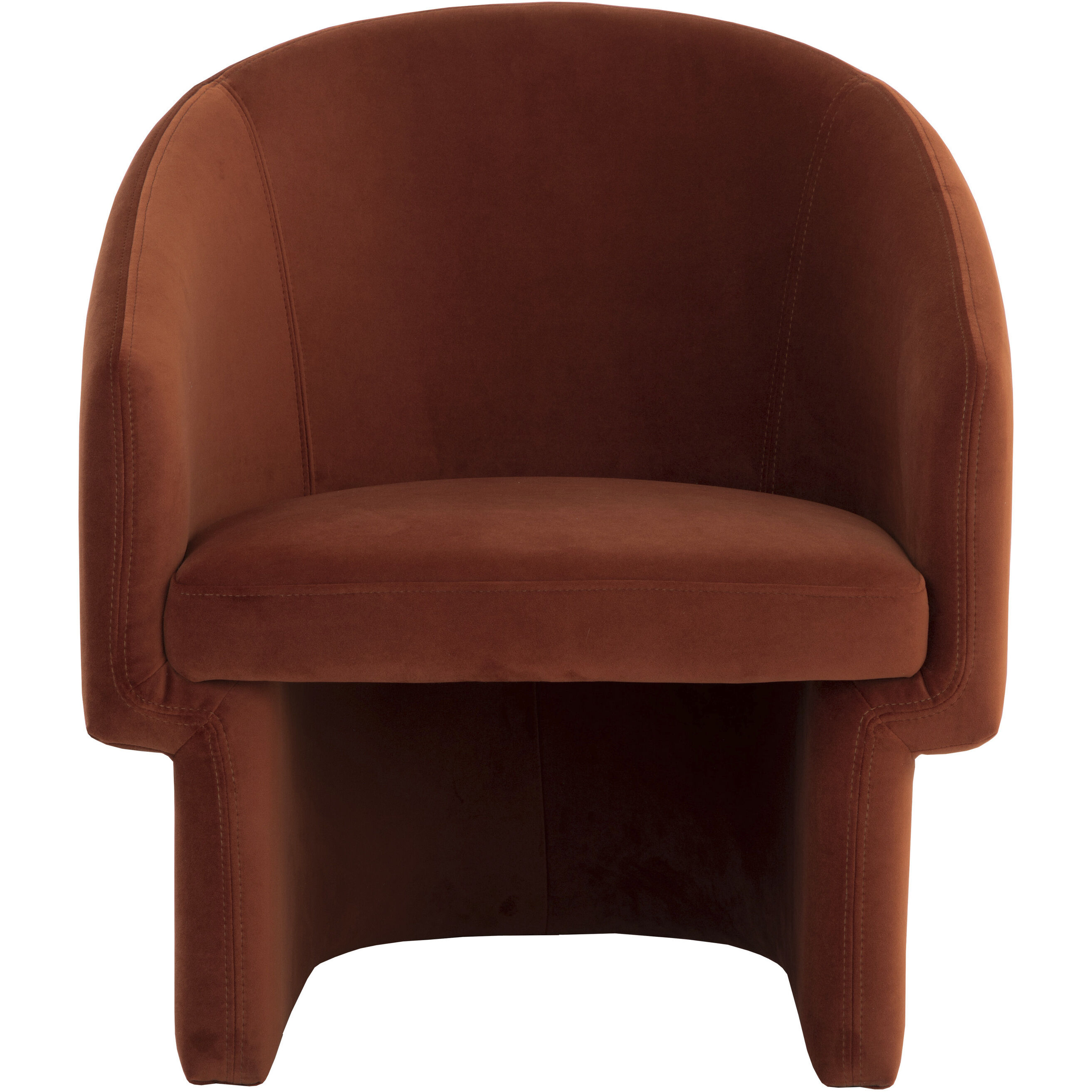 Lauryn Meg Rust Lounge Chair